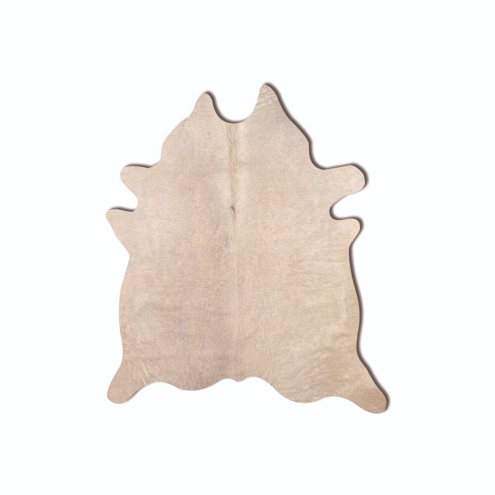 Natural Home Decor Geneva Cowhide Rug | 1-Piece | Natural | 5'x7'